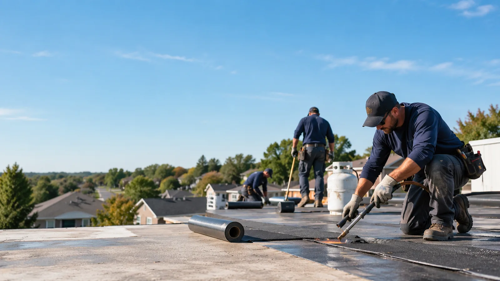 Flat Roof Leak Repair providers in Protection, KS